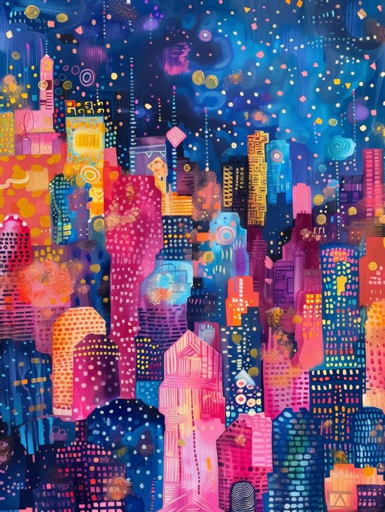 Cityscape At Night 1