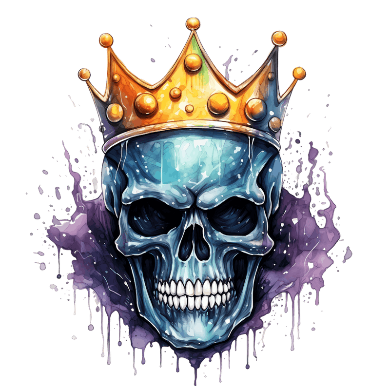 Skull With Crown