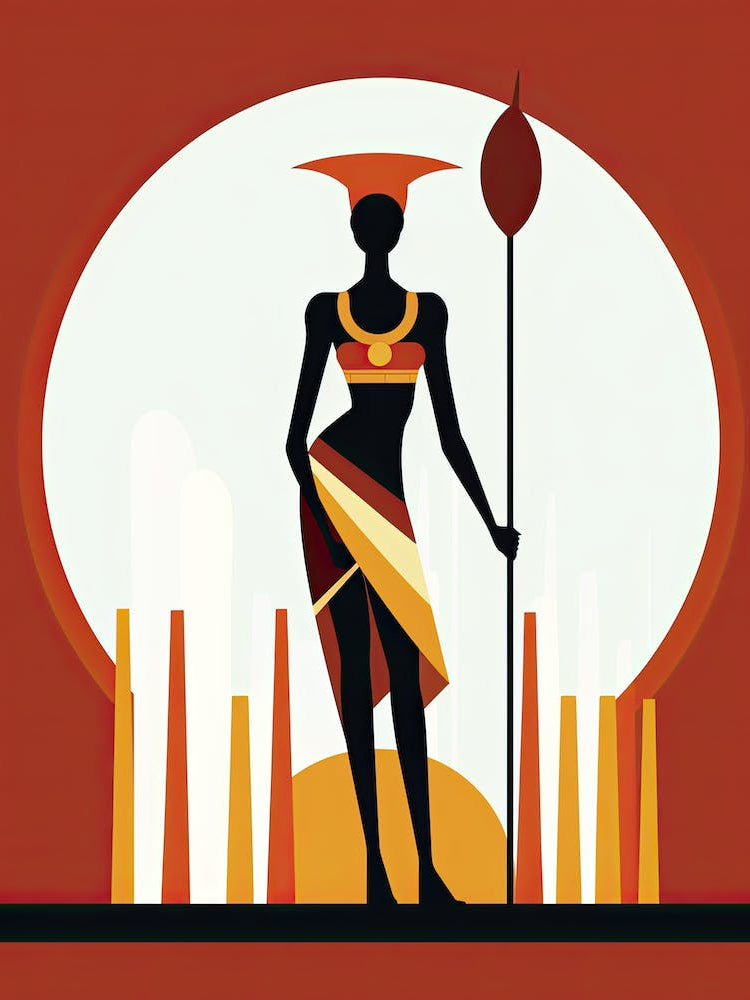 Minimalist Impressions: African Tribe Unveiled