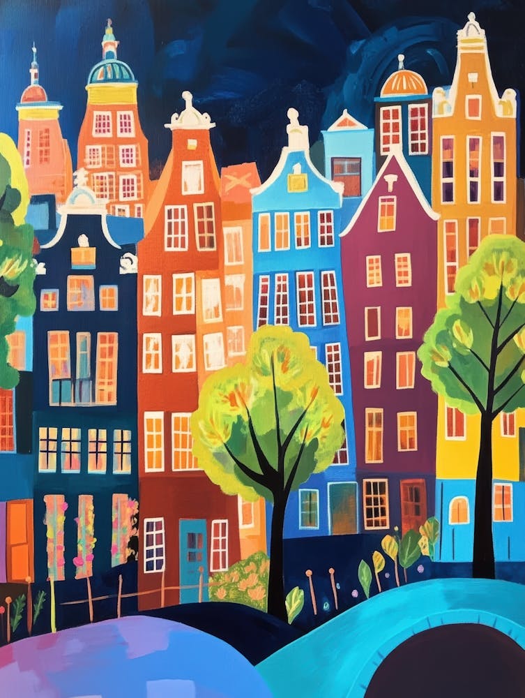 Amsterdam Cityscape