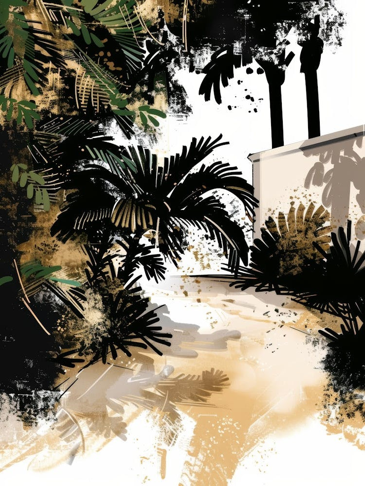 Illustration Of A Palm Tree