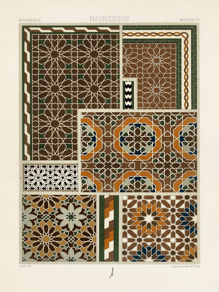 Moresque Pattern, Albert Racine (3)