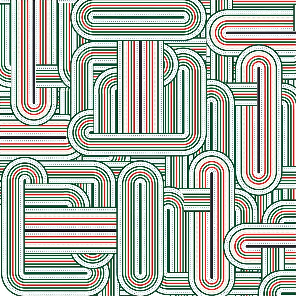 Abstract Pattern Of Lines