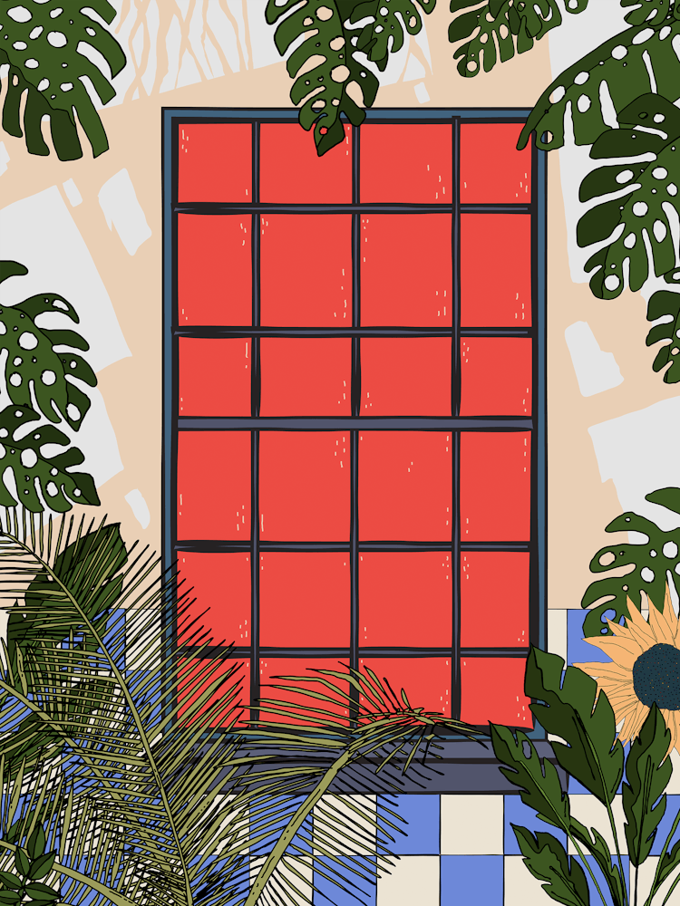 Red Window