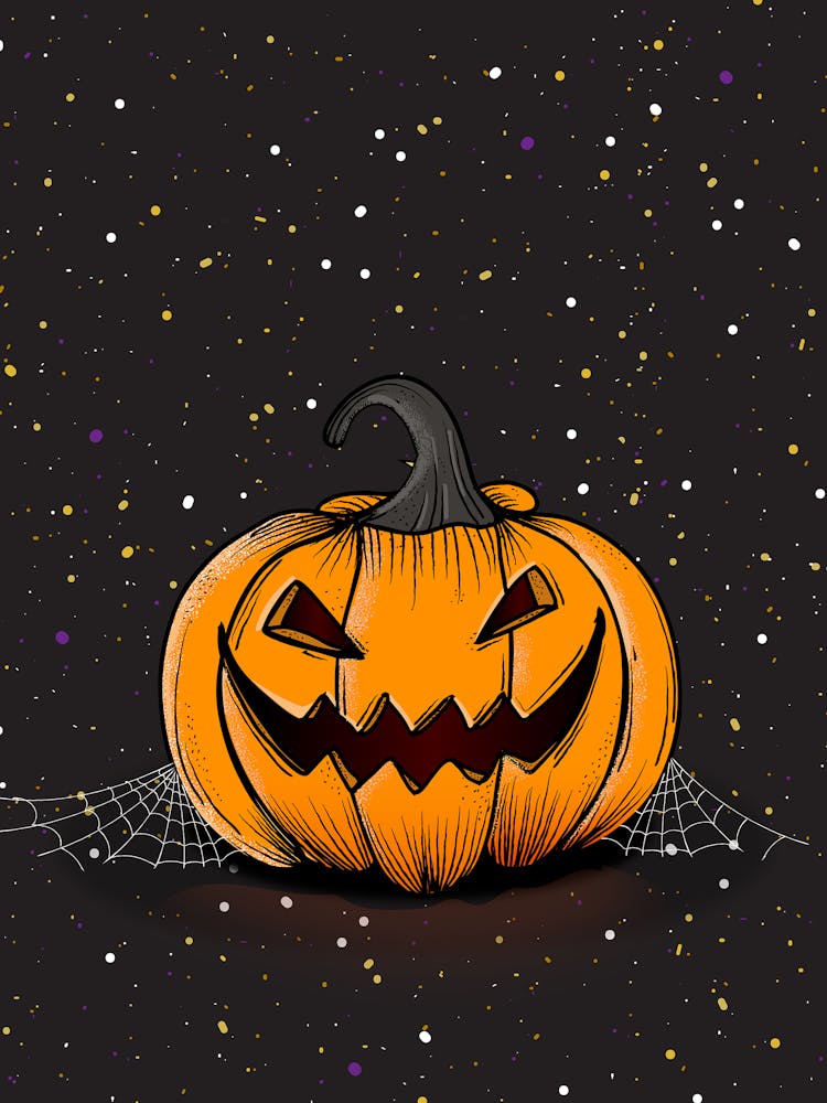 Halloween Pumpkin Vector 1