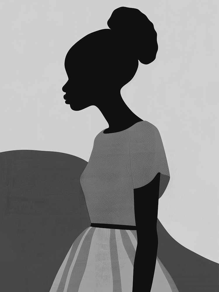 Silhouette Of A Woman 2