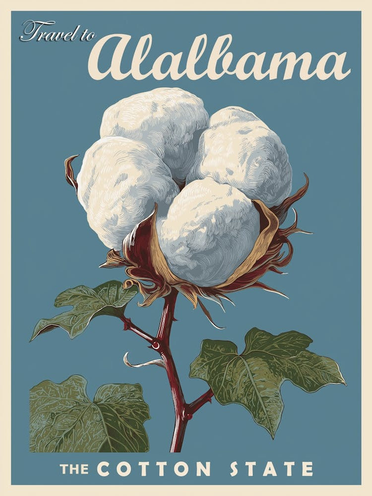 Alabama – Vintage Cotton State
