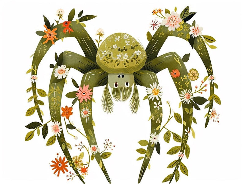 Little Floral Spider 1