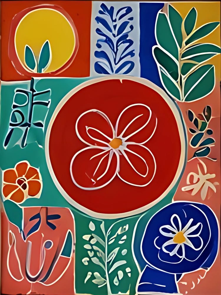 Flowers And Leaves