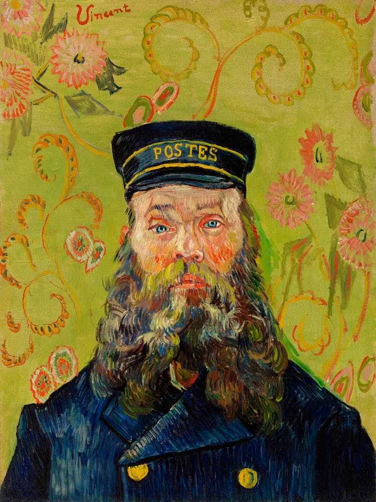 The Postman (Joseph Roulin), Vincent Van Gogh 1