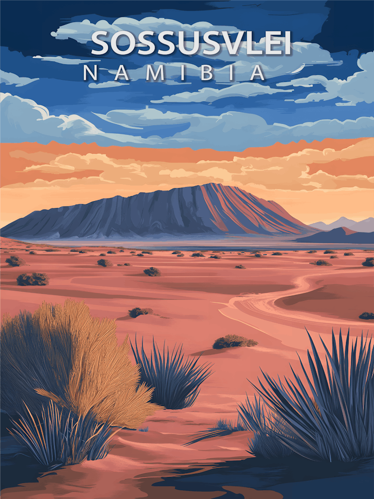 Sossusvlei Desert Landscape Travel