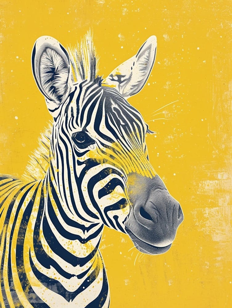 Yellow Zebra 1