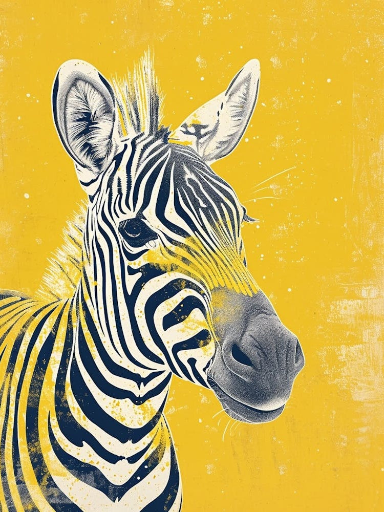 Yellow Zebra 1