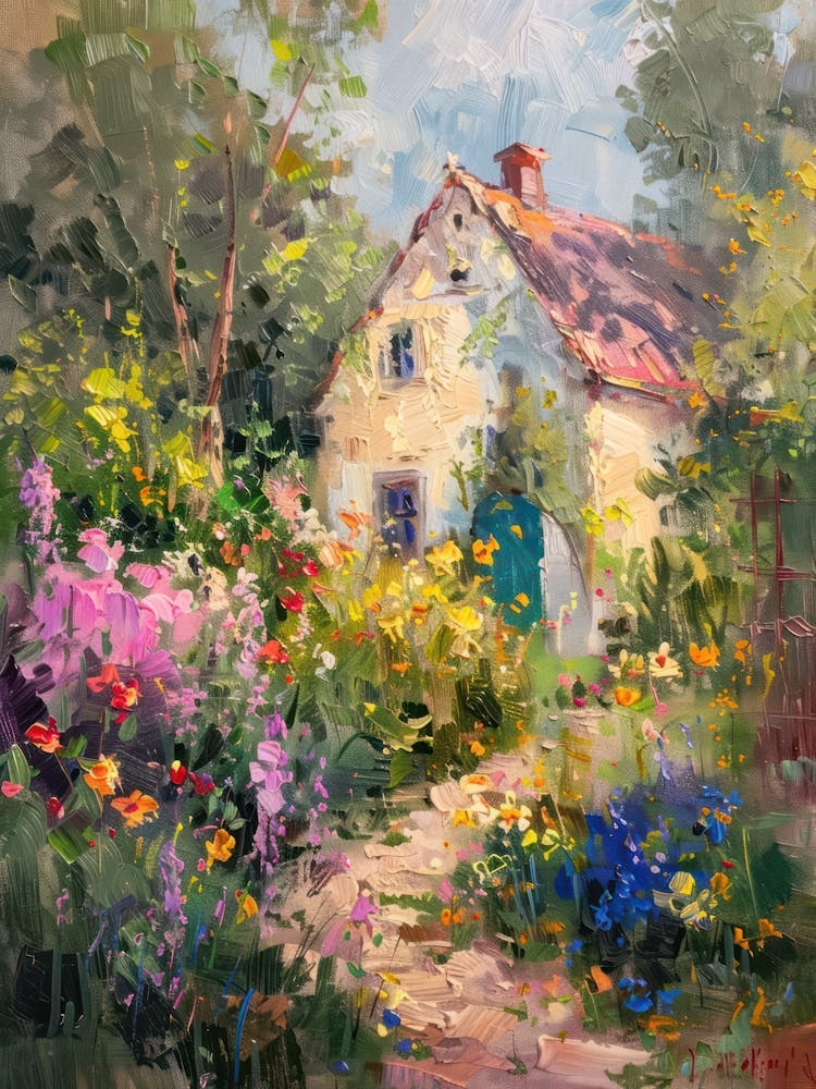 Floral Garden Floral Tapestry 5