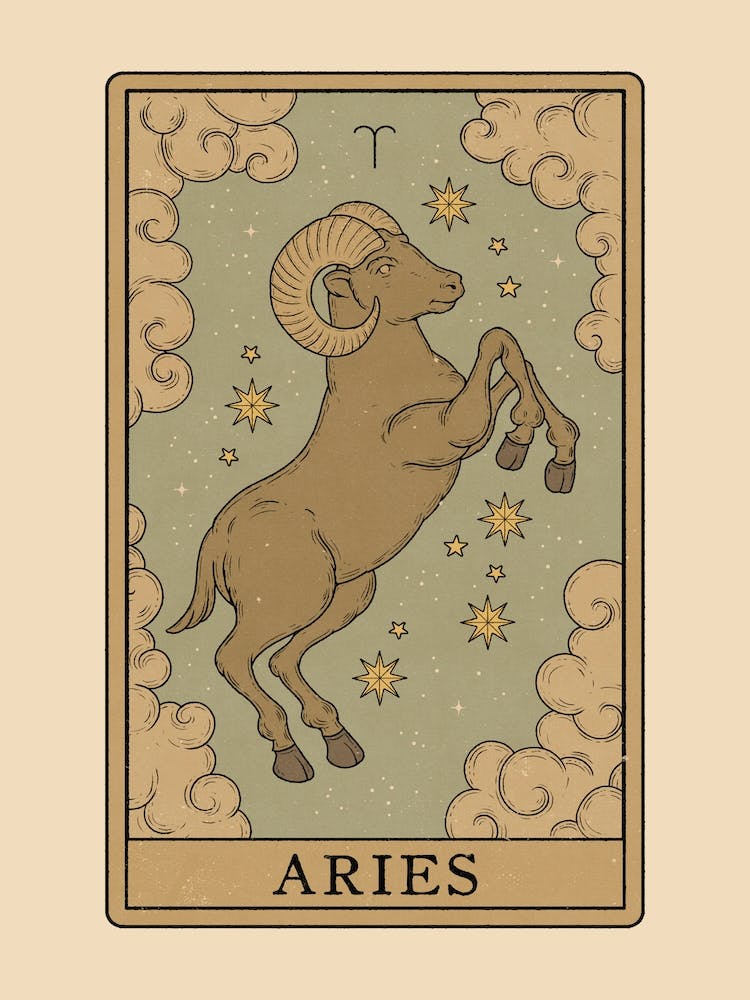 Aries Tarot Zodiac