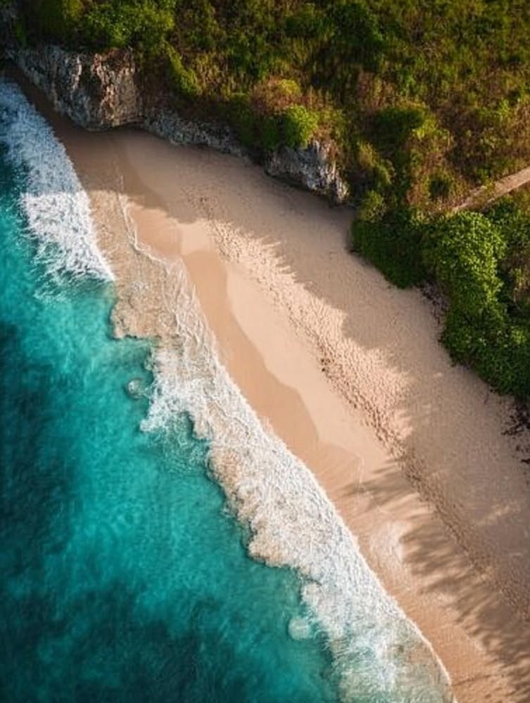 Aerial View Of A Beach 60