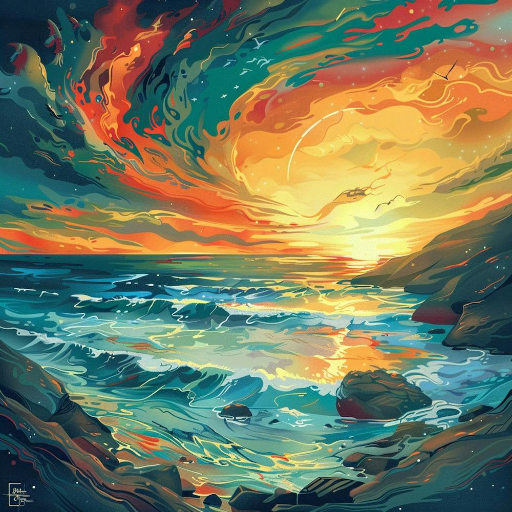 The Sunset is Intense