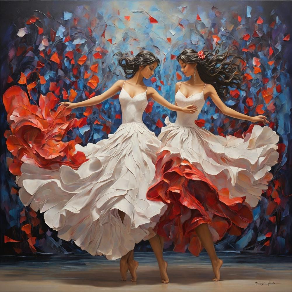Two Dancers