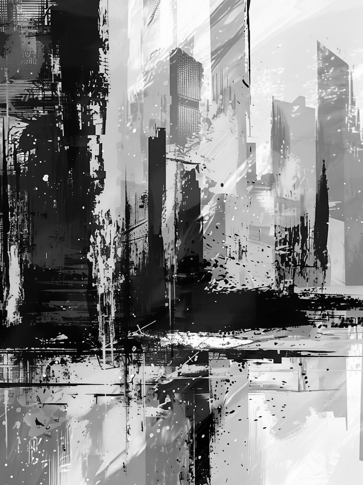 Paysage Urbain Abstrait 1