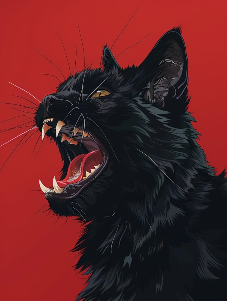 Black Cat Scream