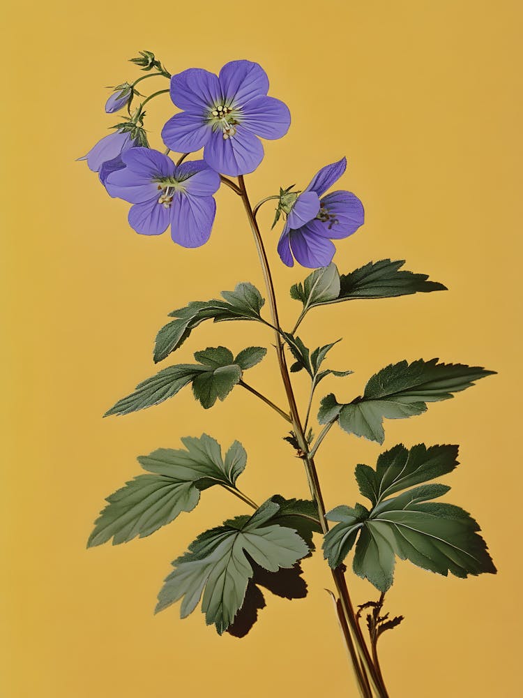 Wildflower Blue Geranium