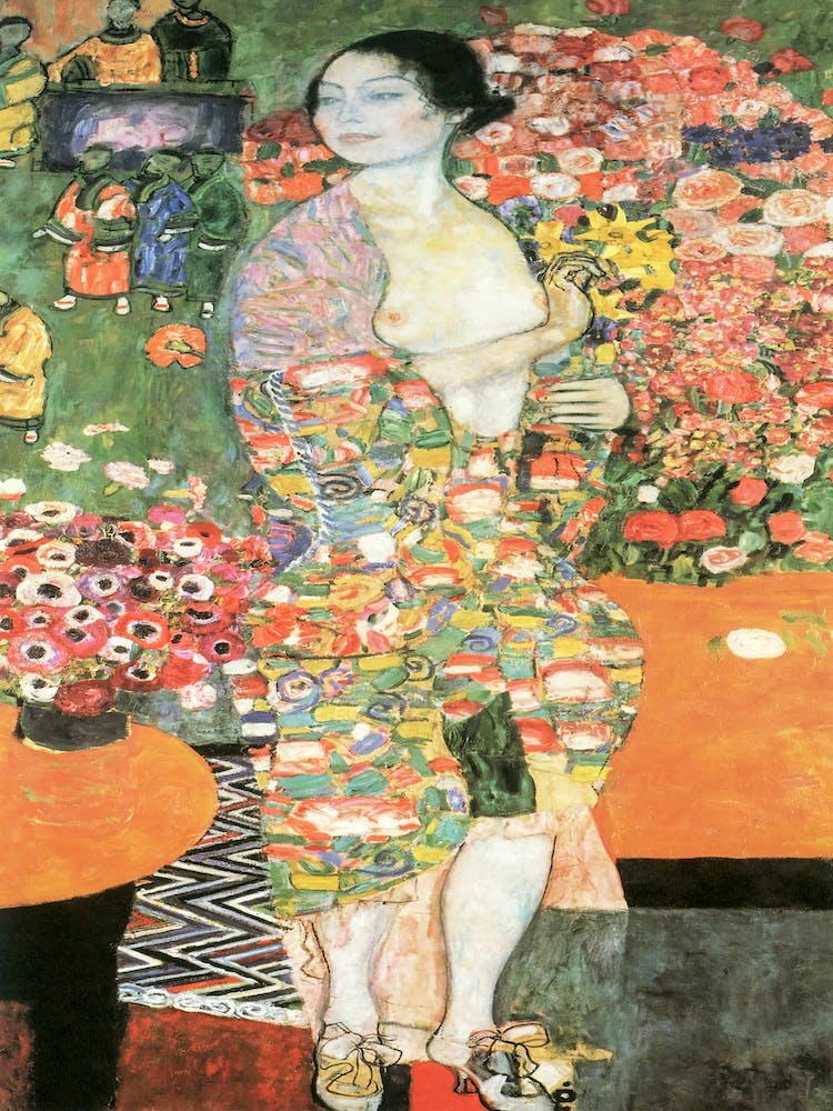 The Dancer (1916–1918), Gustav Klimt