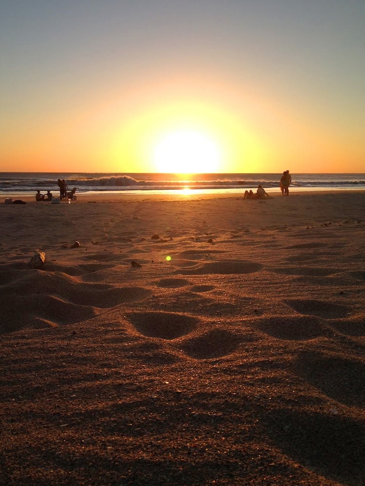 Sunset on the Beach in Costa Rica