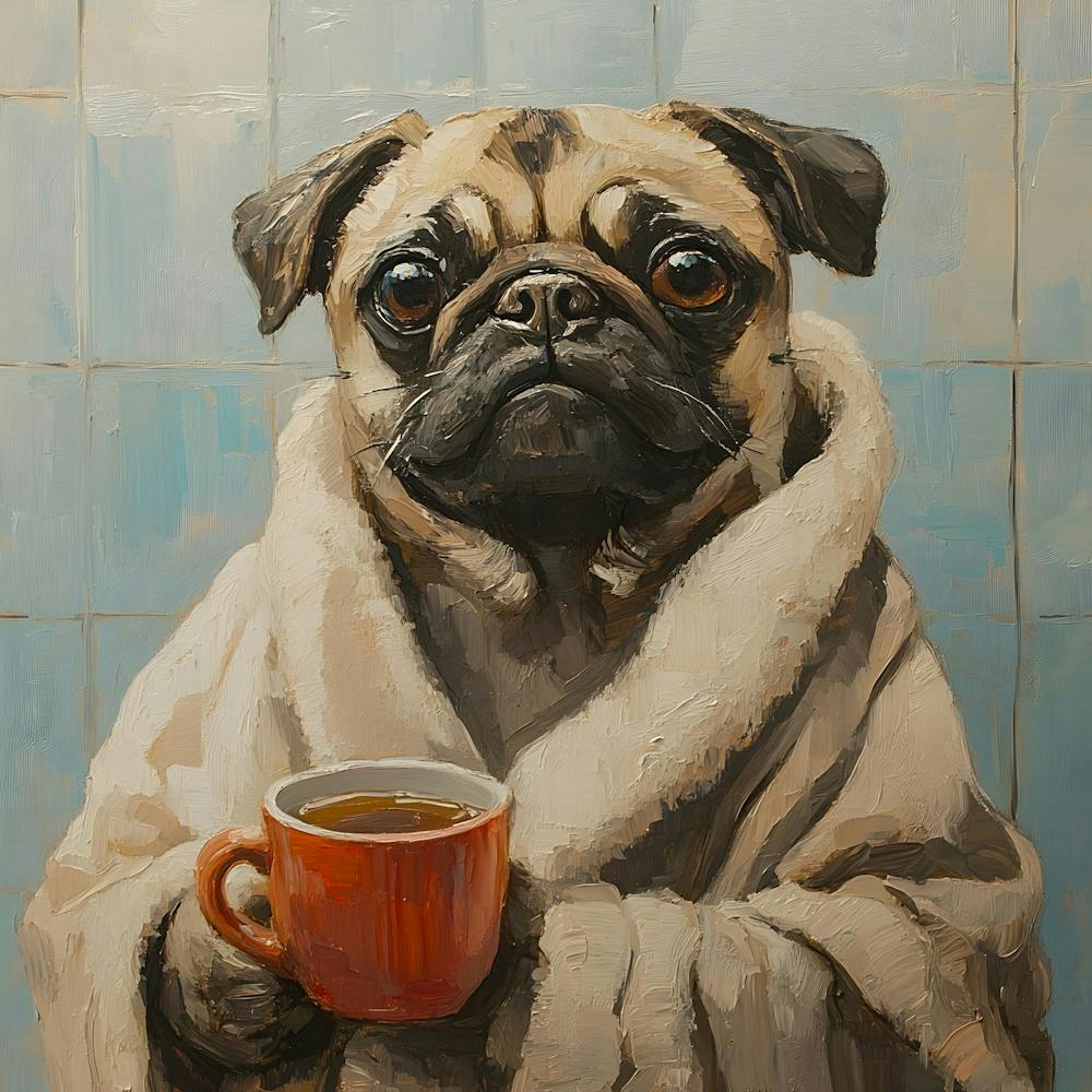Leisure Pug Morning 3