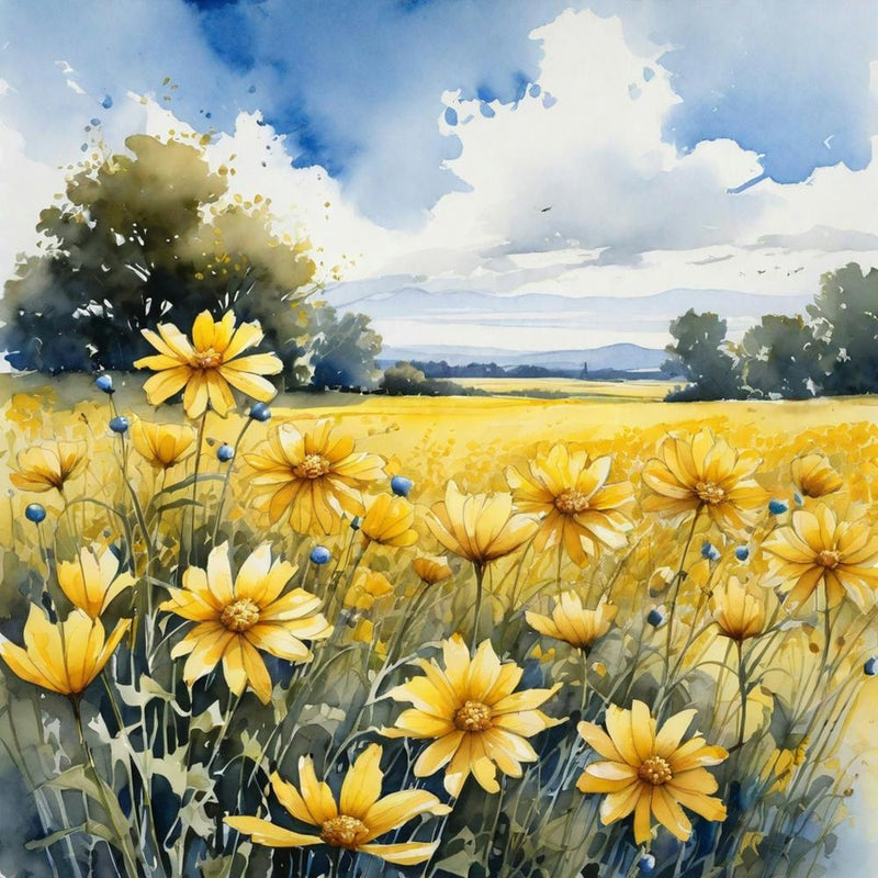 Yellow Daisies 11