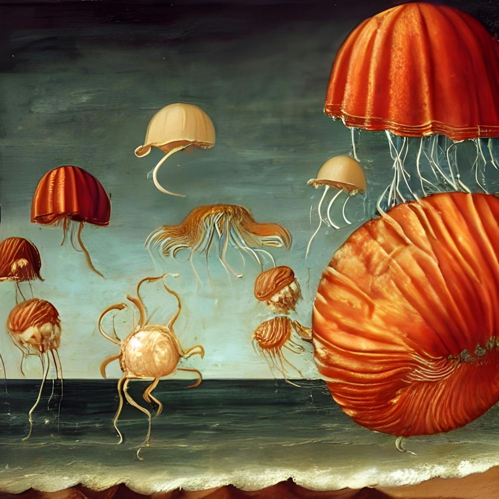 Amber Flying Jelly 3