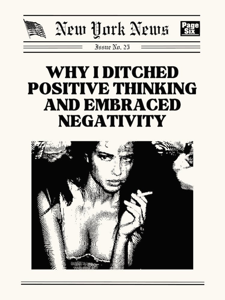 Embraced Negativity