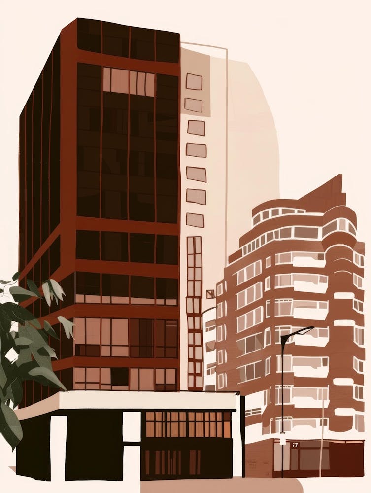Illustration Of A Building 1