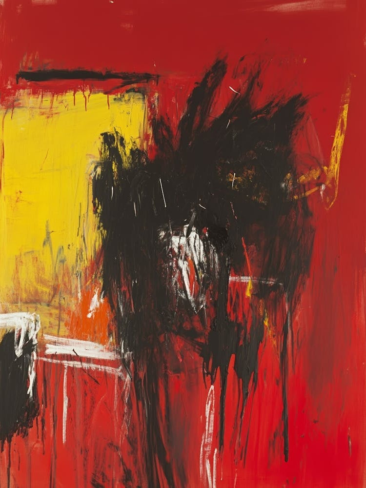 'Black And Yellow' Art 1