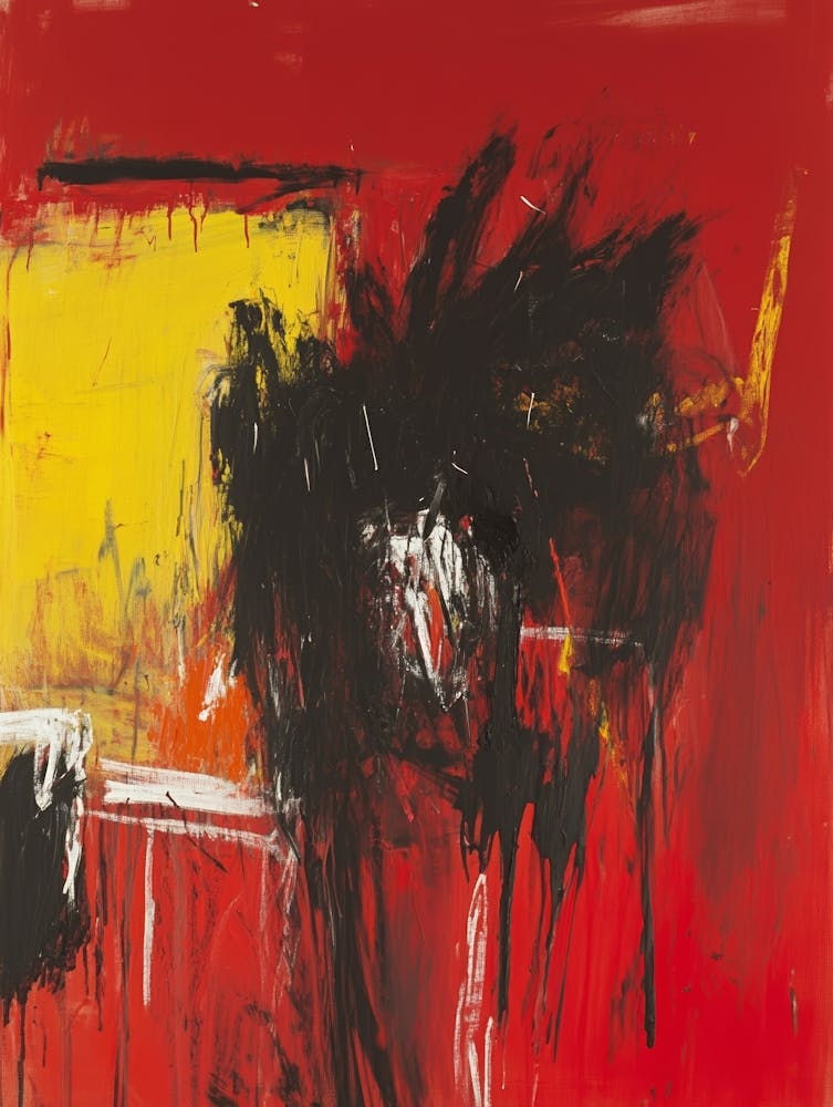 'Black And Yellow' Art 1