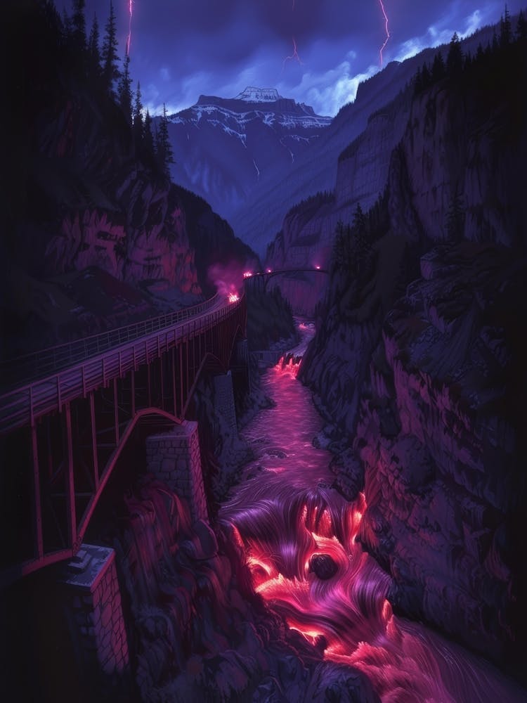 Lightning In The Mountains