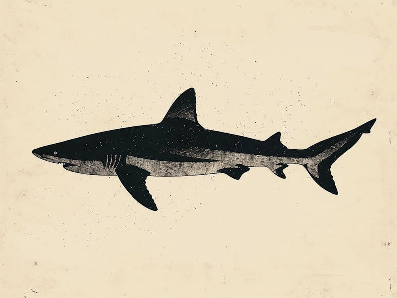 Zebra Shark Silhouette 2