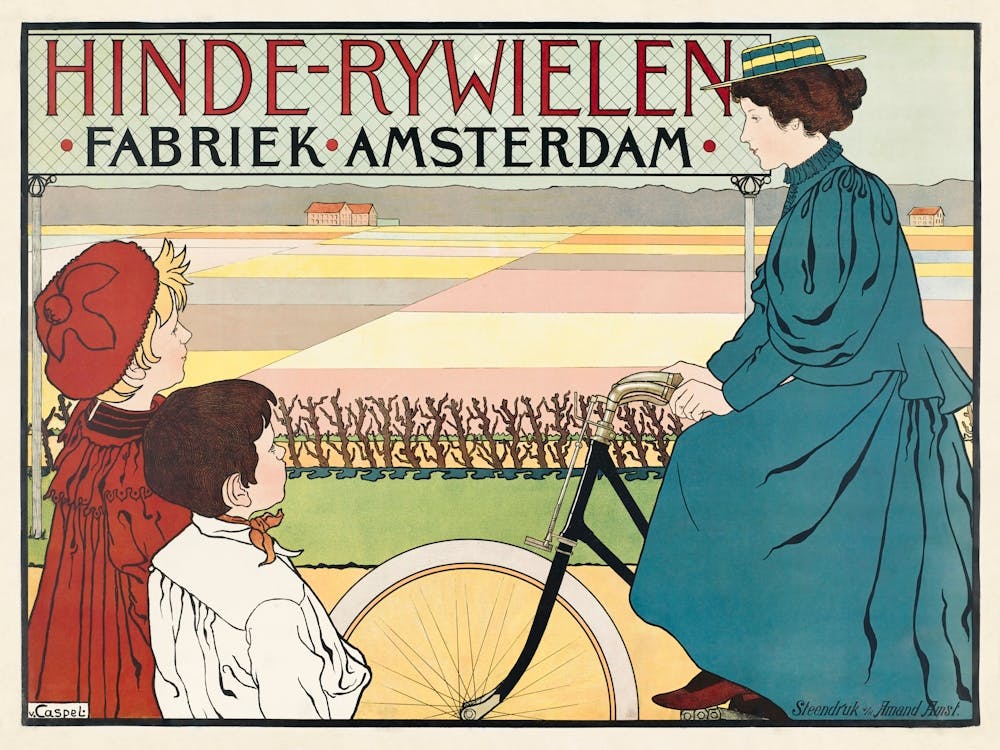 Hinde Bicycles Factory Amsterdam (1896–1898), Johann Georg Van Caspel