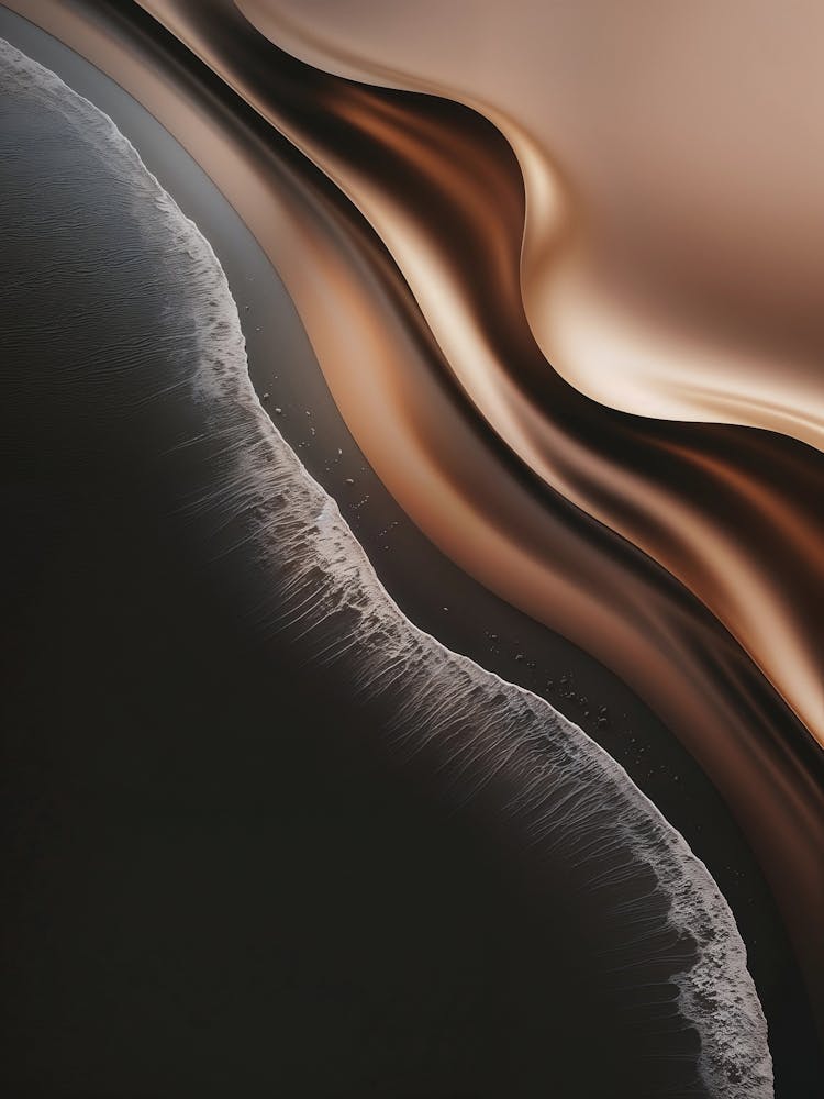 Abstract Wave - surreal coastline 3