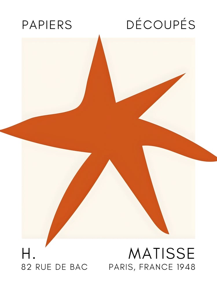 Henri Matisse Starfish 2