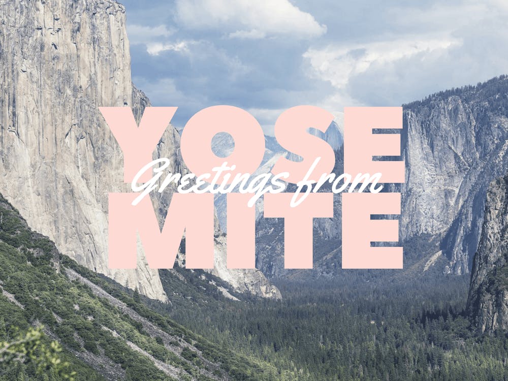 Greetings from Yosemite | Travel Postcard