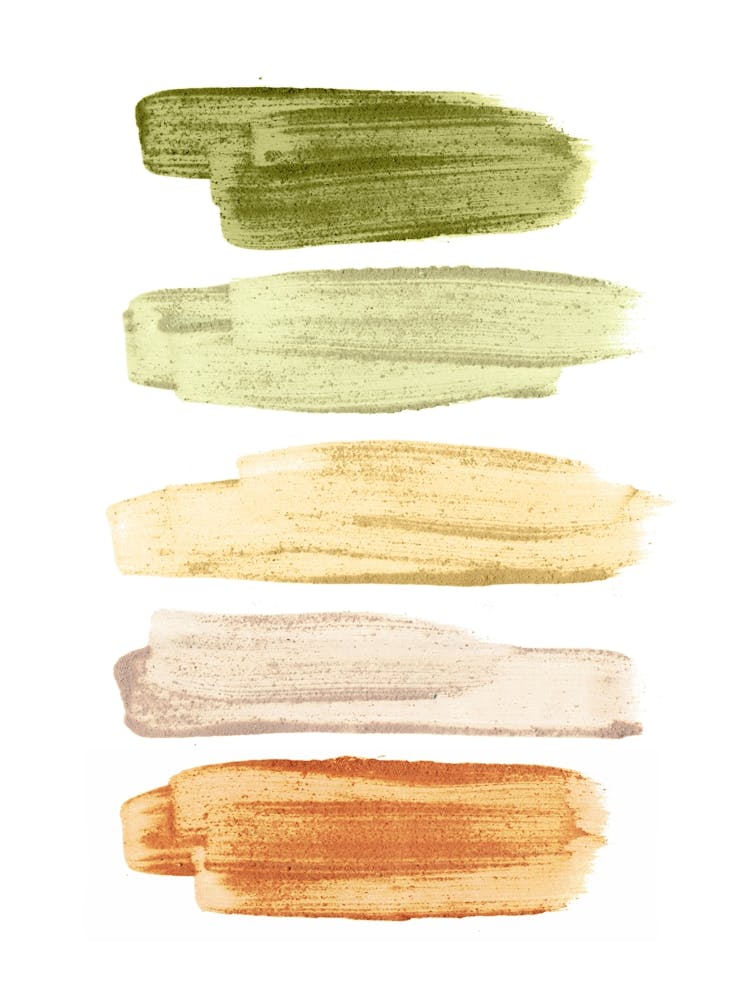 Watercolor Brush Strokes