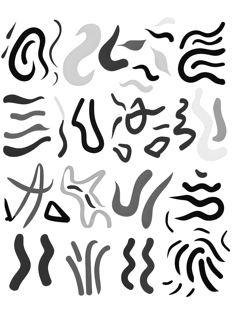 Abstract Brush Strokes 3