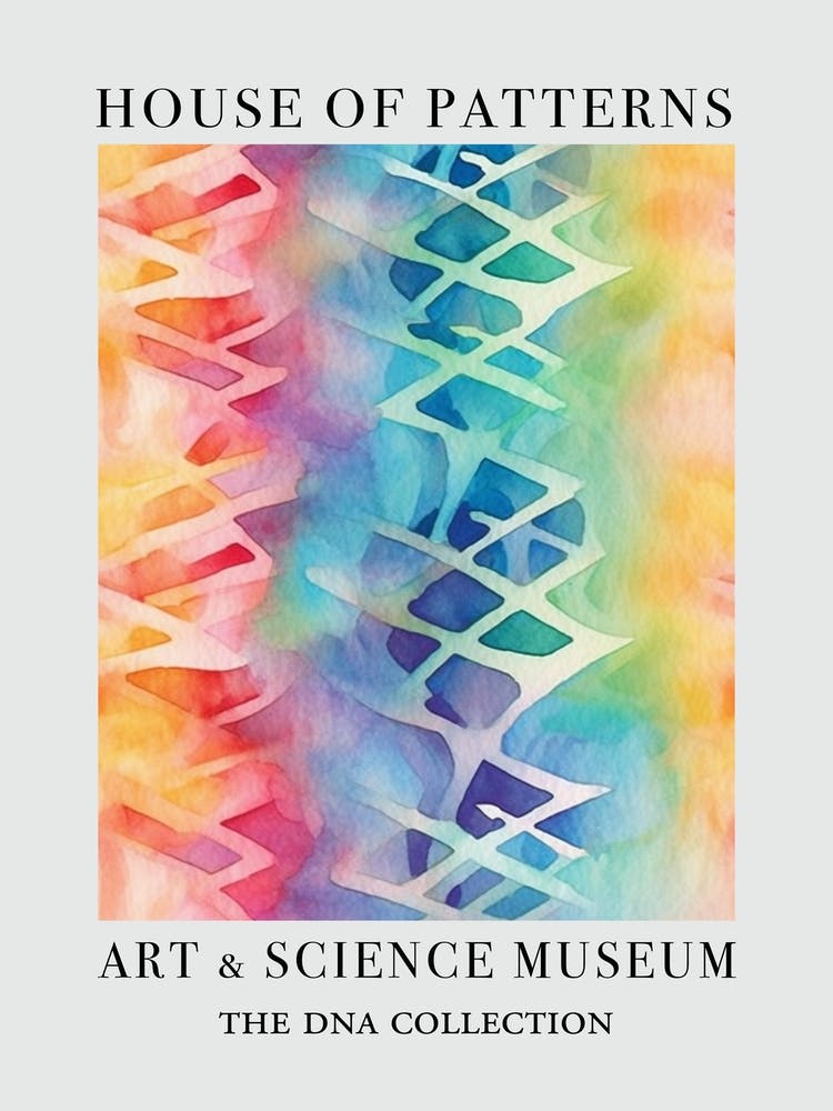 Watercolour Dna 8 House Of Patterns