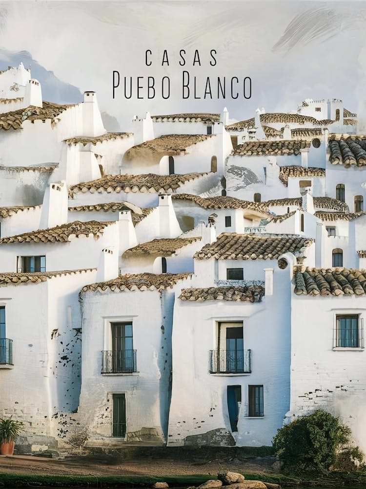 Casas Pueblo Blanco