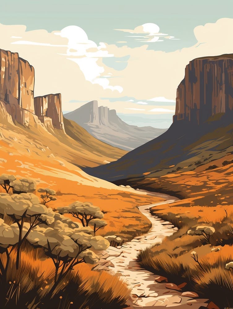 Overland Track Australia 3 Hiking Trail Landscape