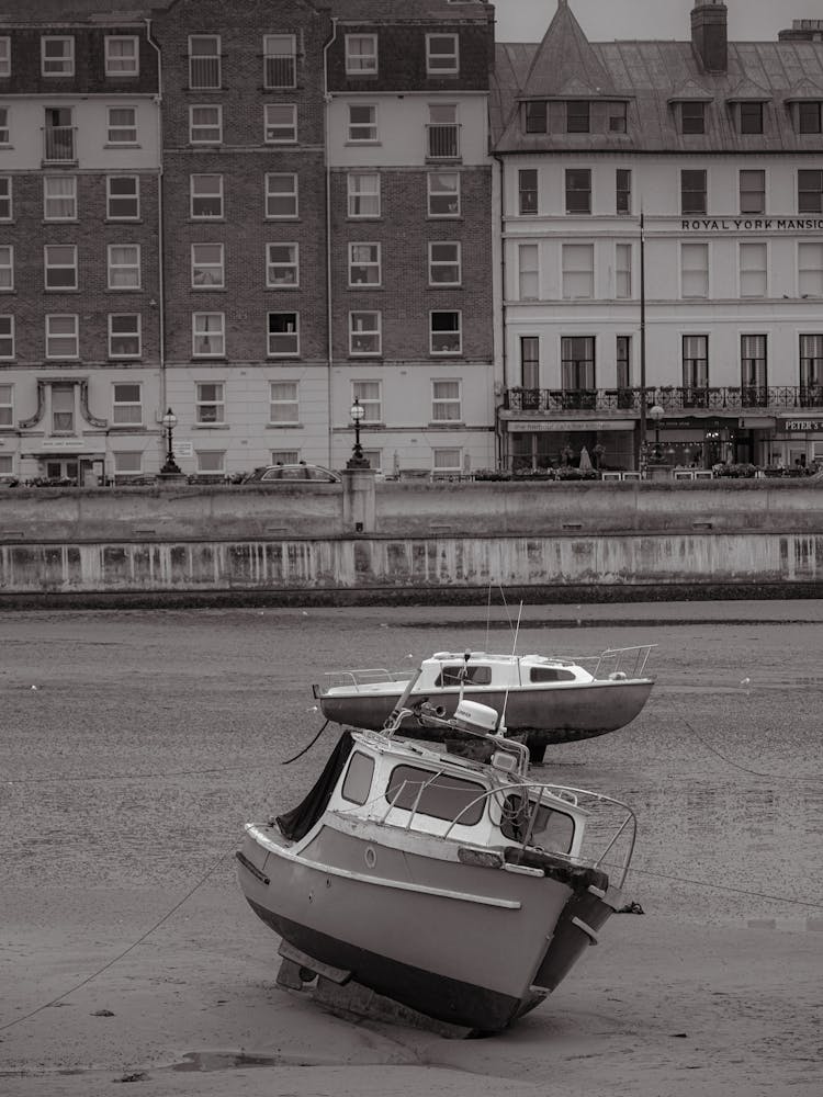 Fishing Boats On The Beach