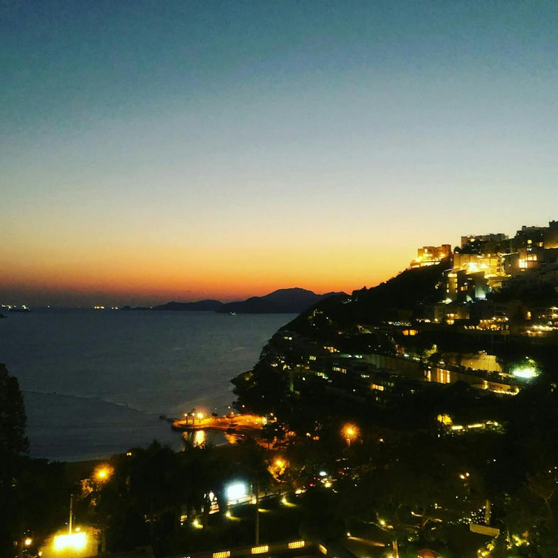 Nightfall over Repulse Bay, Hong Kong