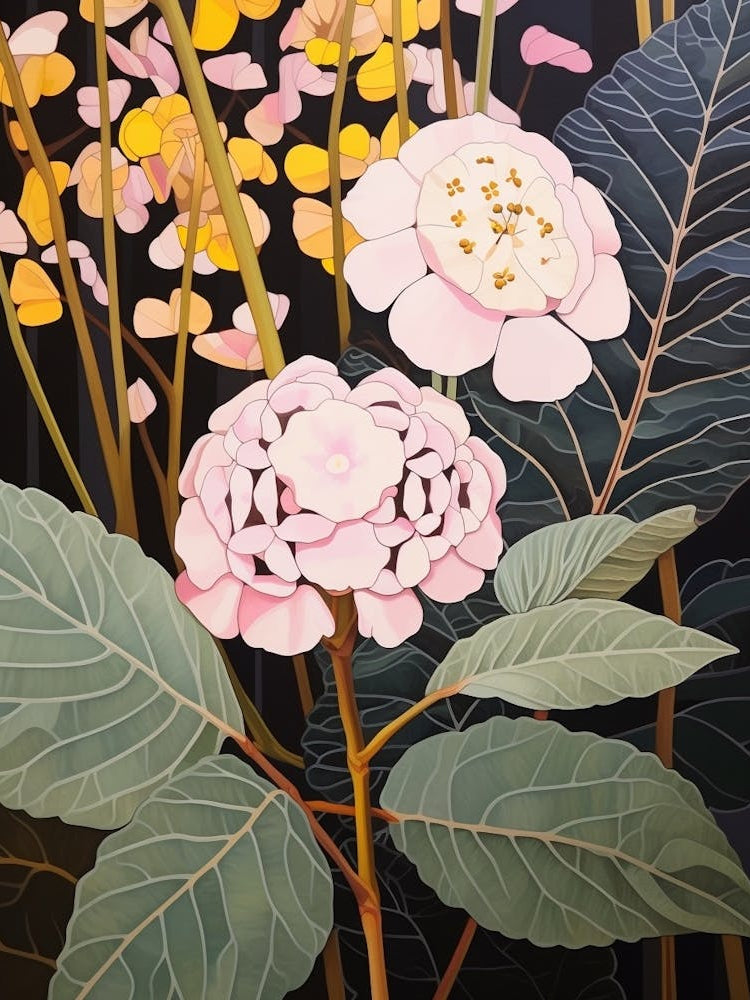 Flower Illustration Lantana 4