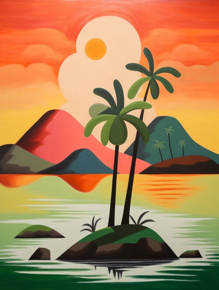 Island Abstract Minimalist 9