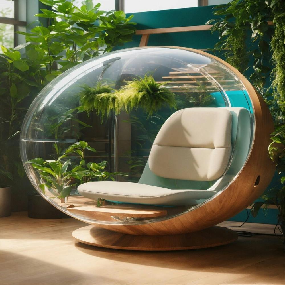 Glass Chair